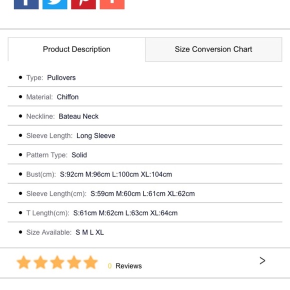 2/$25 Light blue off the shoulder top - Picture 6 of 6